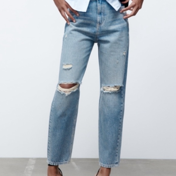 Z1975 Ripped Mom Jeans - Picture 3 of 3